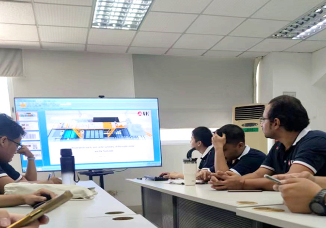 التدريب الفني مع المهندسين المصريين من شركة LK وZAZ للحفاظ على المهارات الحديثة